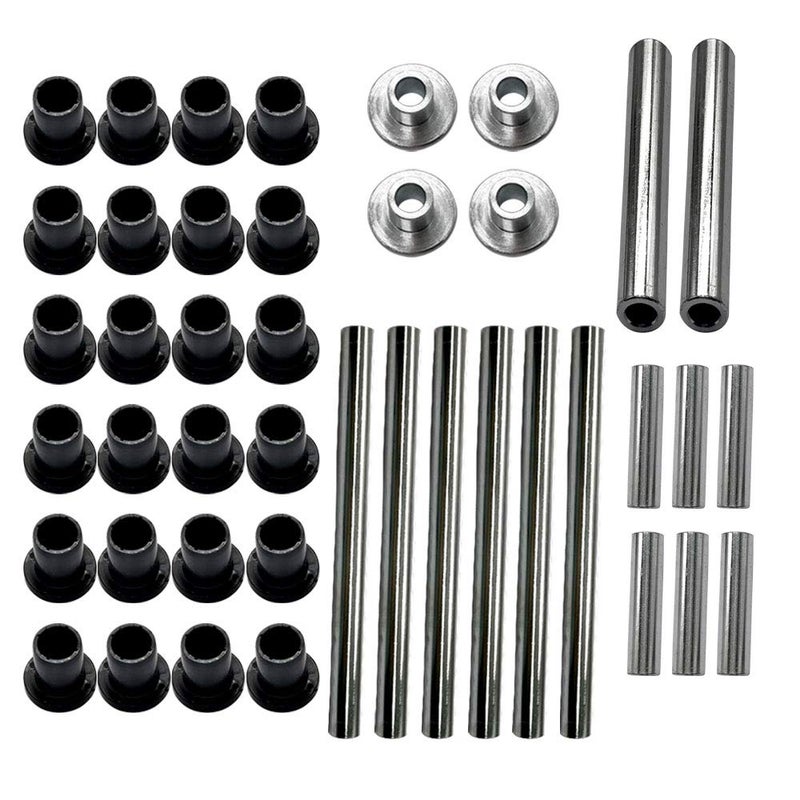 HJSIUTV A Arm Bushing Kit Heavy Duty HDPE Replacement for Polaris RZR 800 / RZR S / 4 800 2008-2014 Suitable for Front and Rear - Image 1